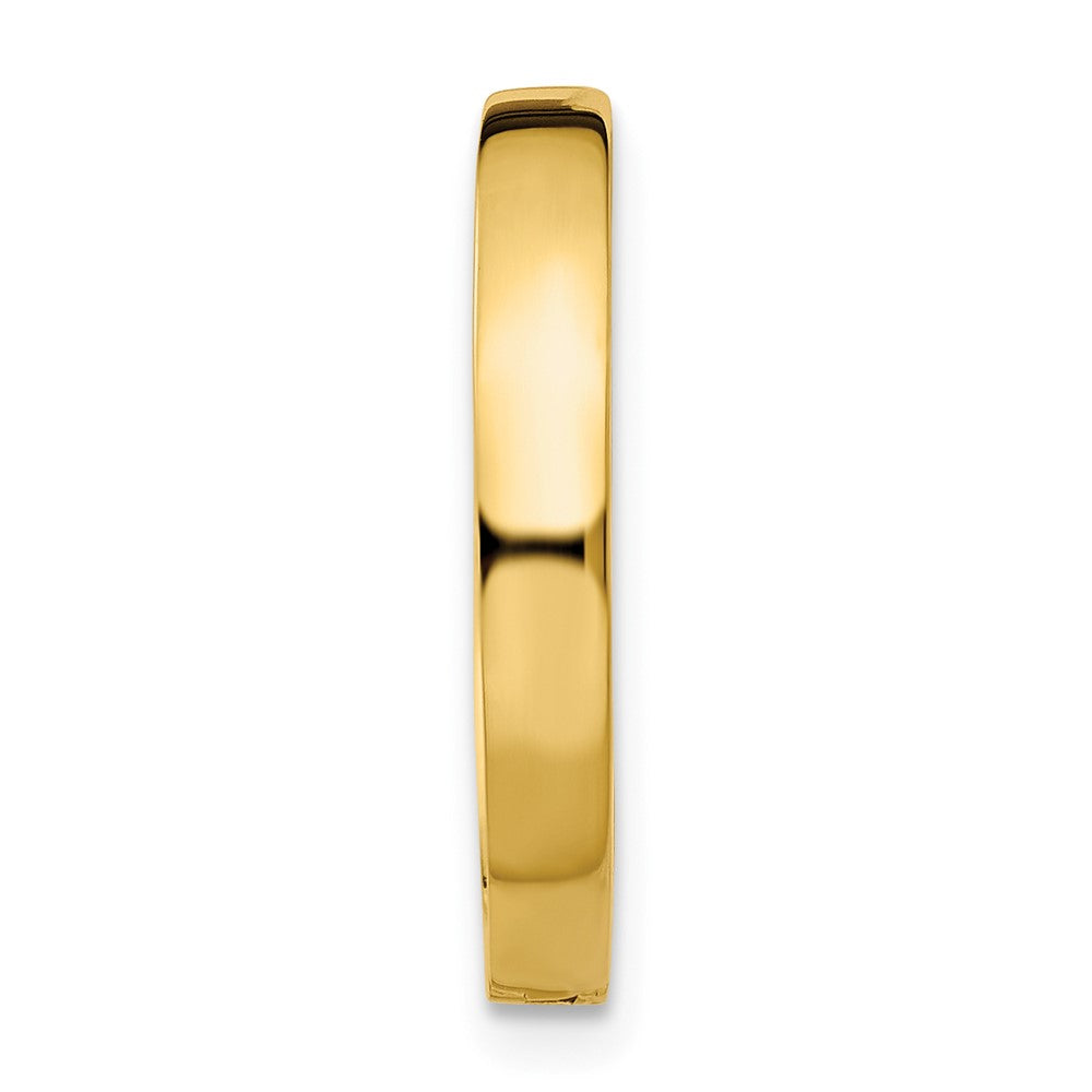 Single 14K Hinged Hoop Earring