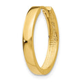 Single 14K Hinged Hoop Earring