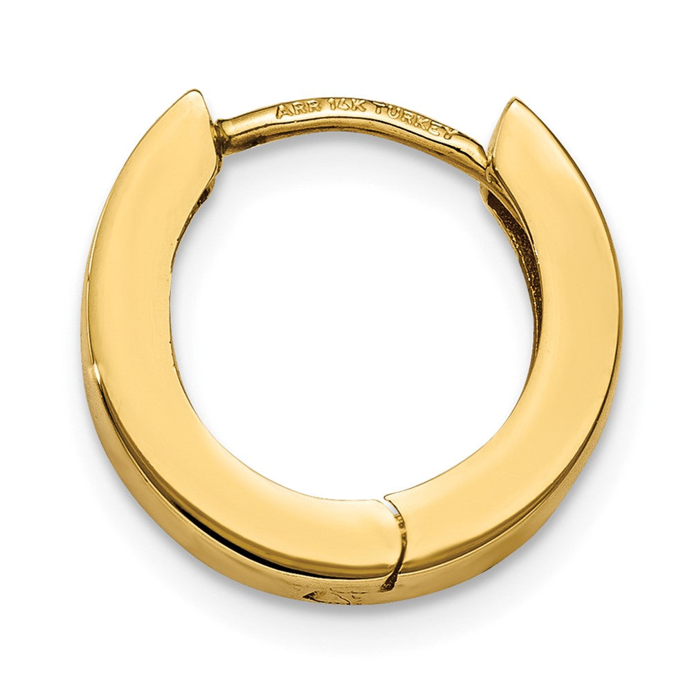 Single 14K Hinged Hoop Earring