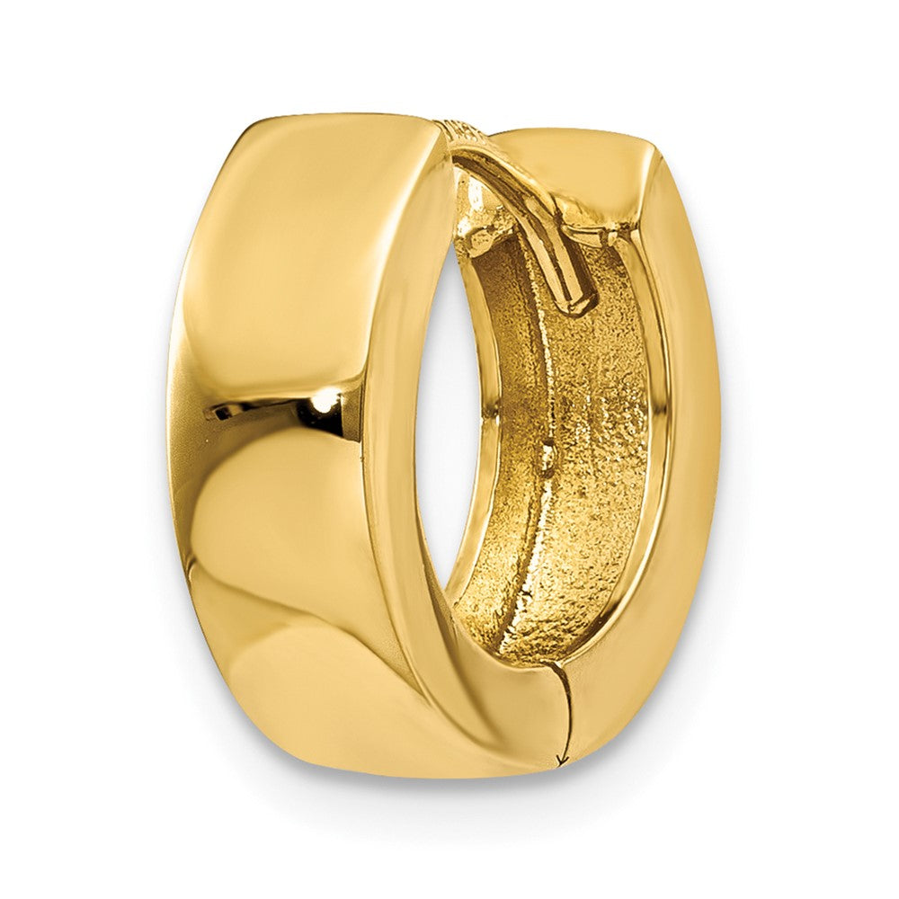 Single 14K Hinged Hoop Earring
