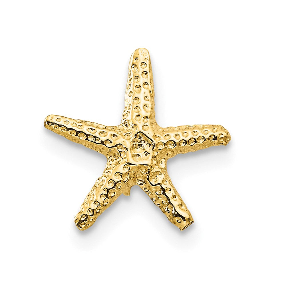 Single 14k Starfish Post Earring