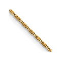 14k .95mm Twisted Box Chain