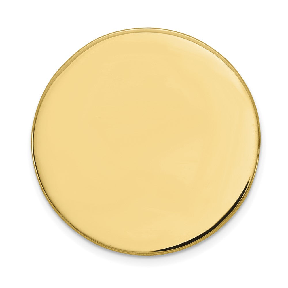 14K Men's Circular Tie Tac