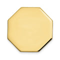 14K Men's Octagonal Tie Tac