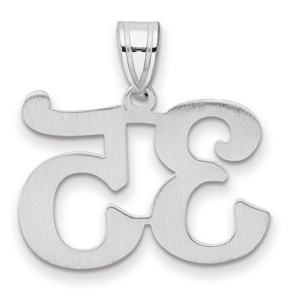 14kw Polished Number 35 Pendant