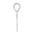 14kw Polished Number 75 Pendant