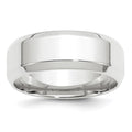 14KW 8mm Bevel Edge Comfort Fit Band
