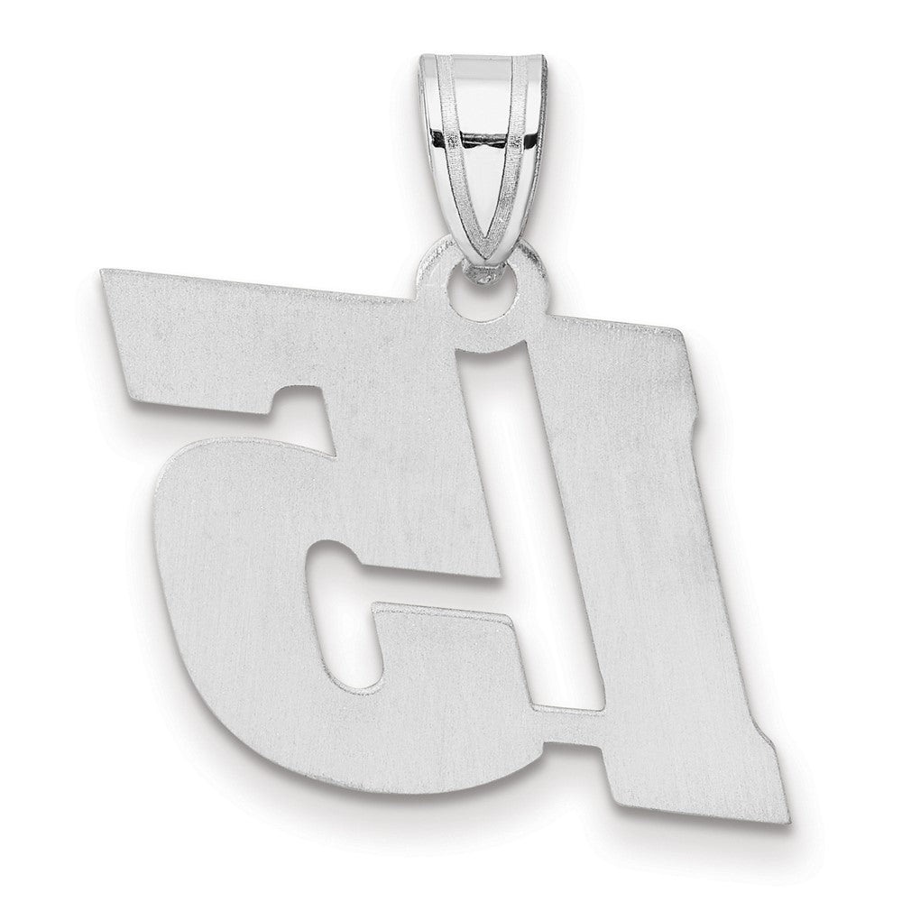 14kw Polished Block Number 15 Pendant