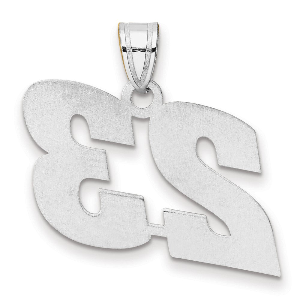 14kw Polished Block Number 23 Pendant