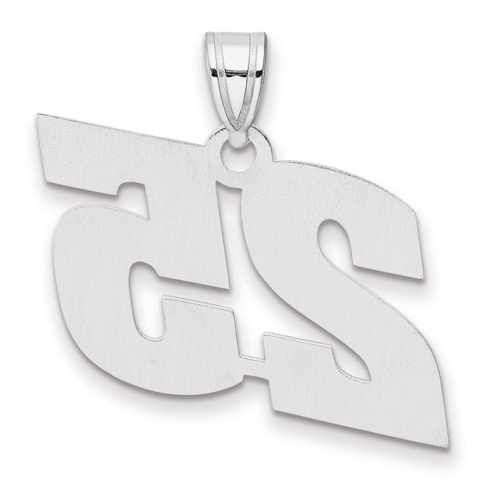 14kw Polished Block Number 25 Pendant