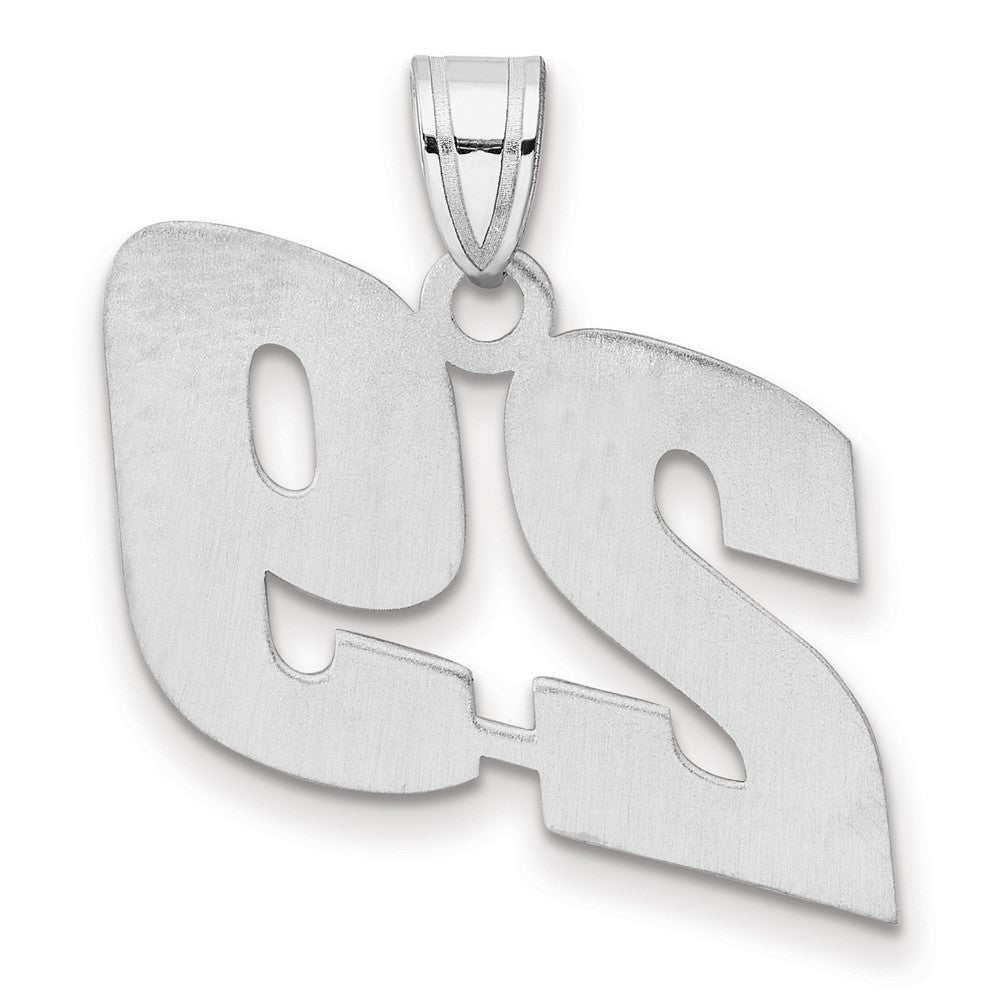 14kw Polished Block Number 29 Pendant