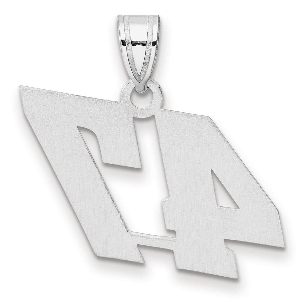 14kw Polished Block Number 47 Pendant