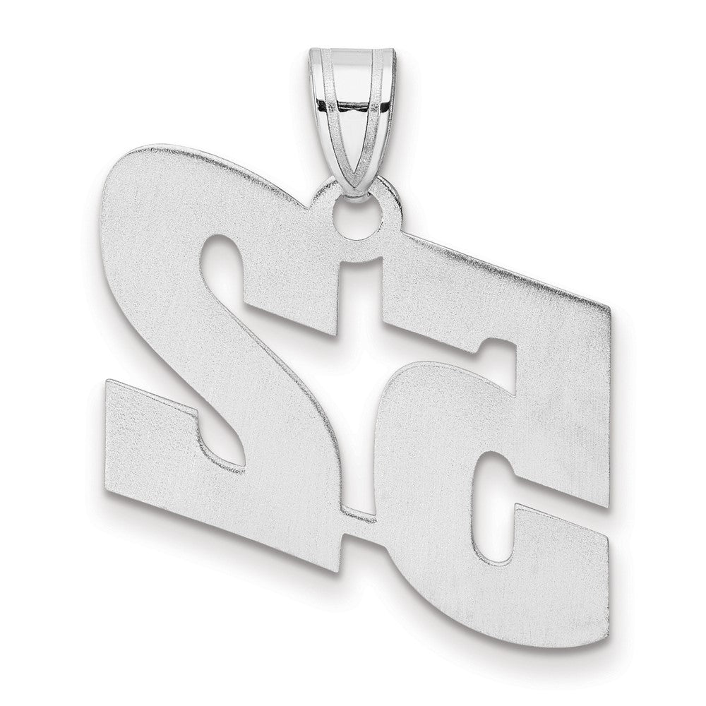 14kw Polished Block Number 52 Pendant