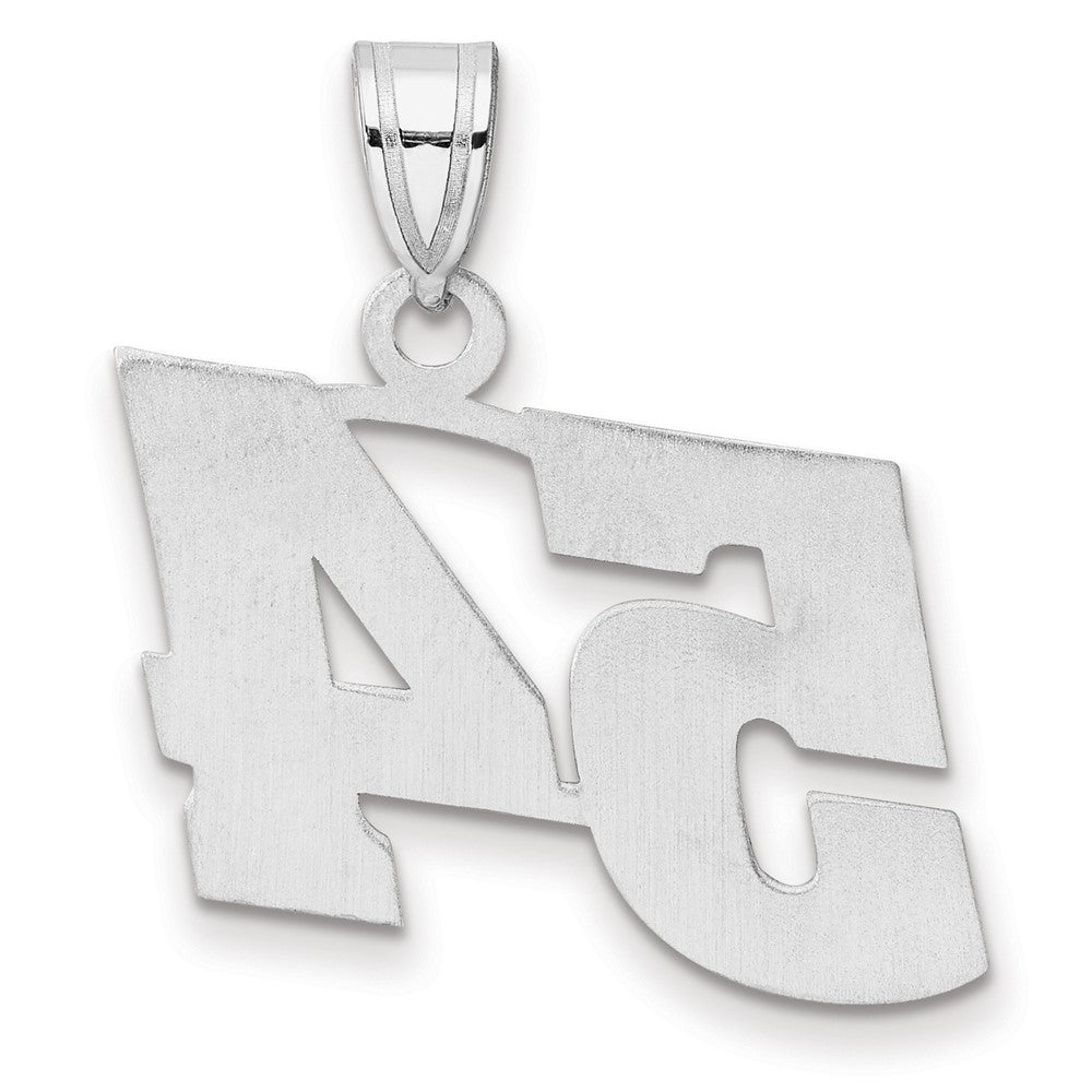 14kw Polished Block Number 54 Pendant