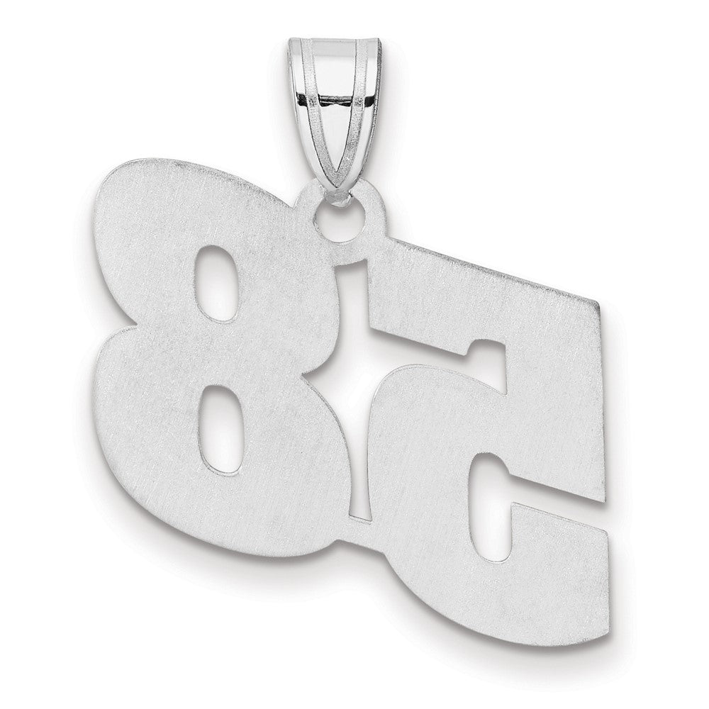 14kw Polished Block Number 58 Pendant