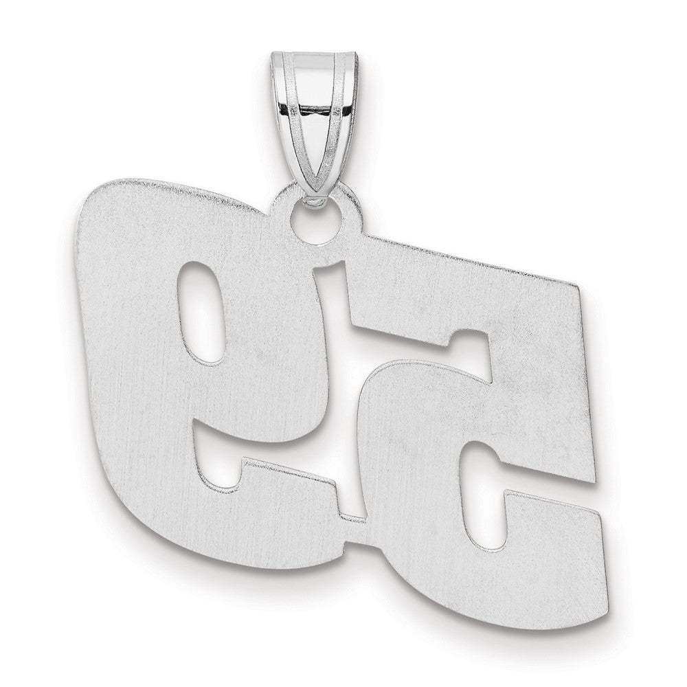14kw Polished Block Number 59 Pendant