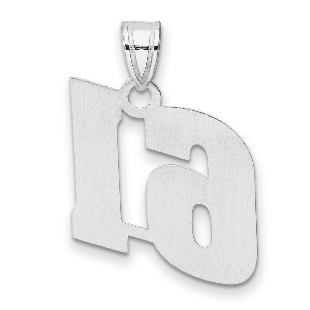14kw Polished Block Number 61 Pendant