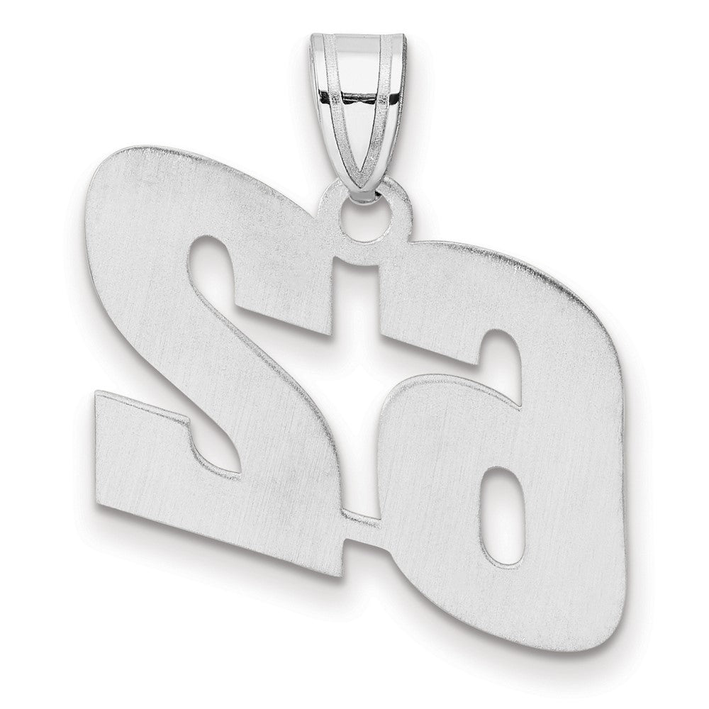 14kw Polished Block Number 62 Pendant