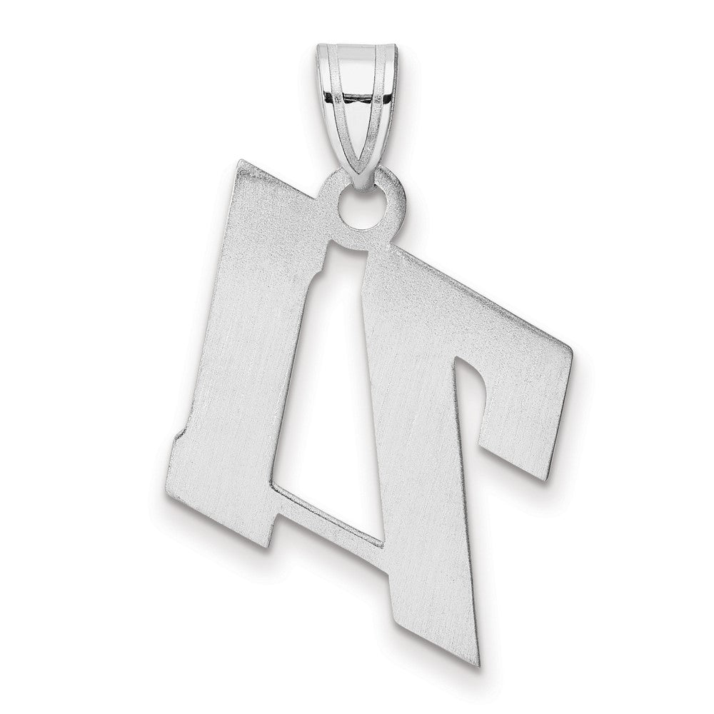 14kw Polished Block Number 71 Pendant