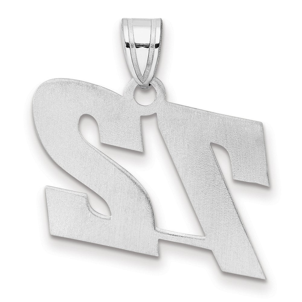 14kw Polished Block Number 72 Pendant