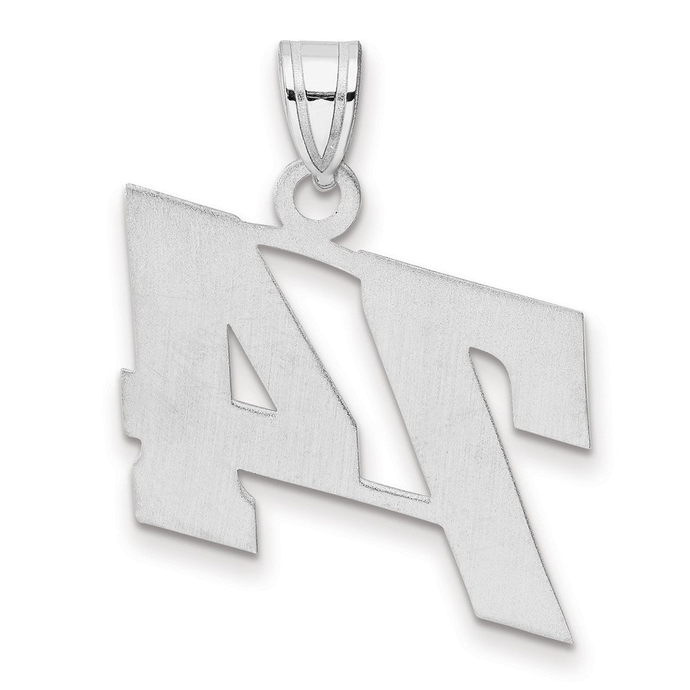 14kw Polished Block Number 74 Pendant