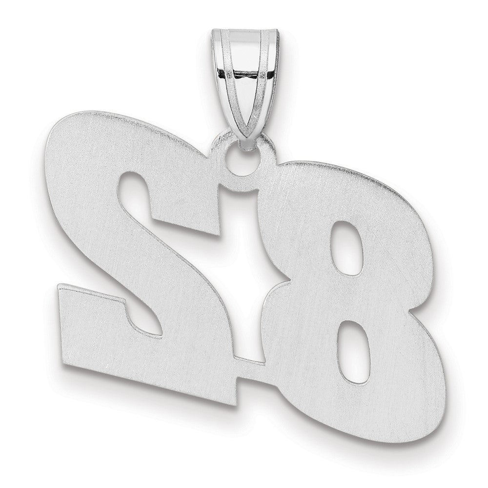 14kw Polished Block Number 82 Pendant