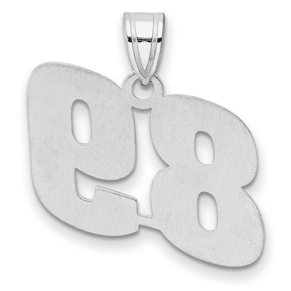 14kw Polished Block Number 89 Pendant