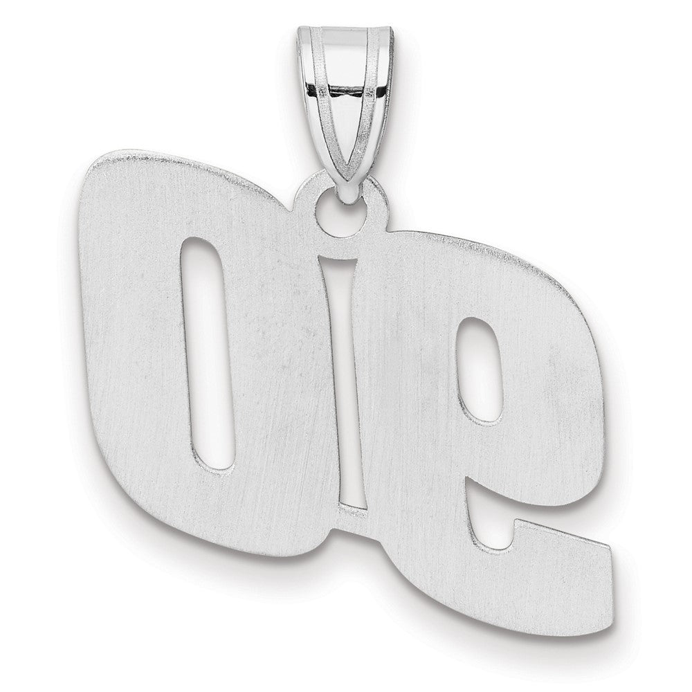 14kw Polished Block Number 90 Pendant