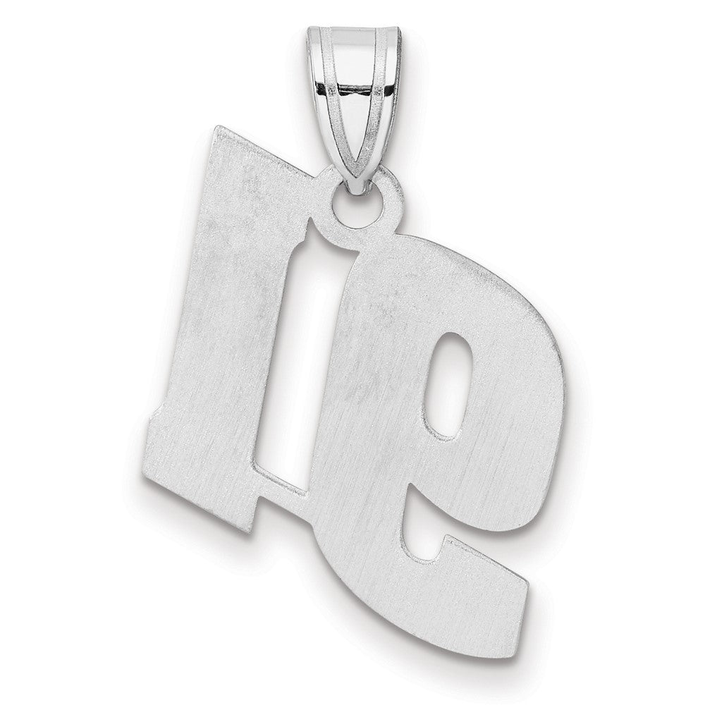 14kw Polished Block Number 91 Pendant