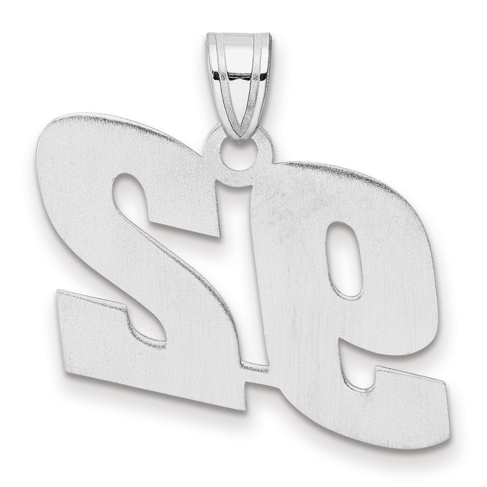 14kw Polished Block Number 92 Pendant