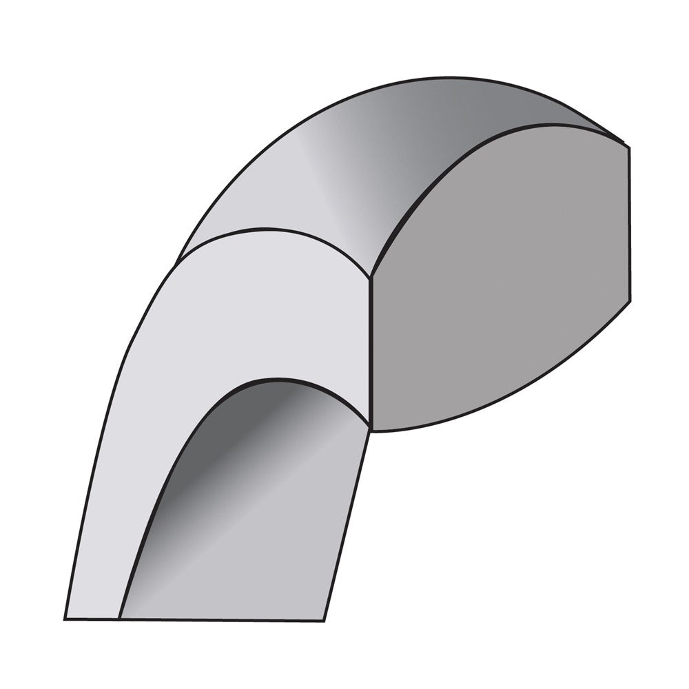 14KW 8mm Standard Comfort Fit Wedding Band