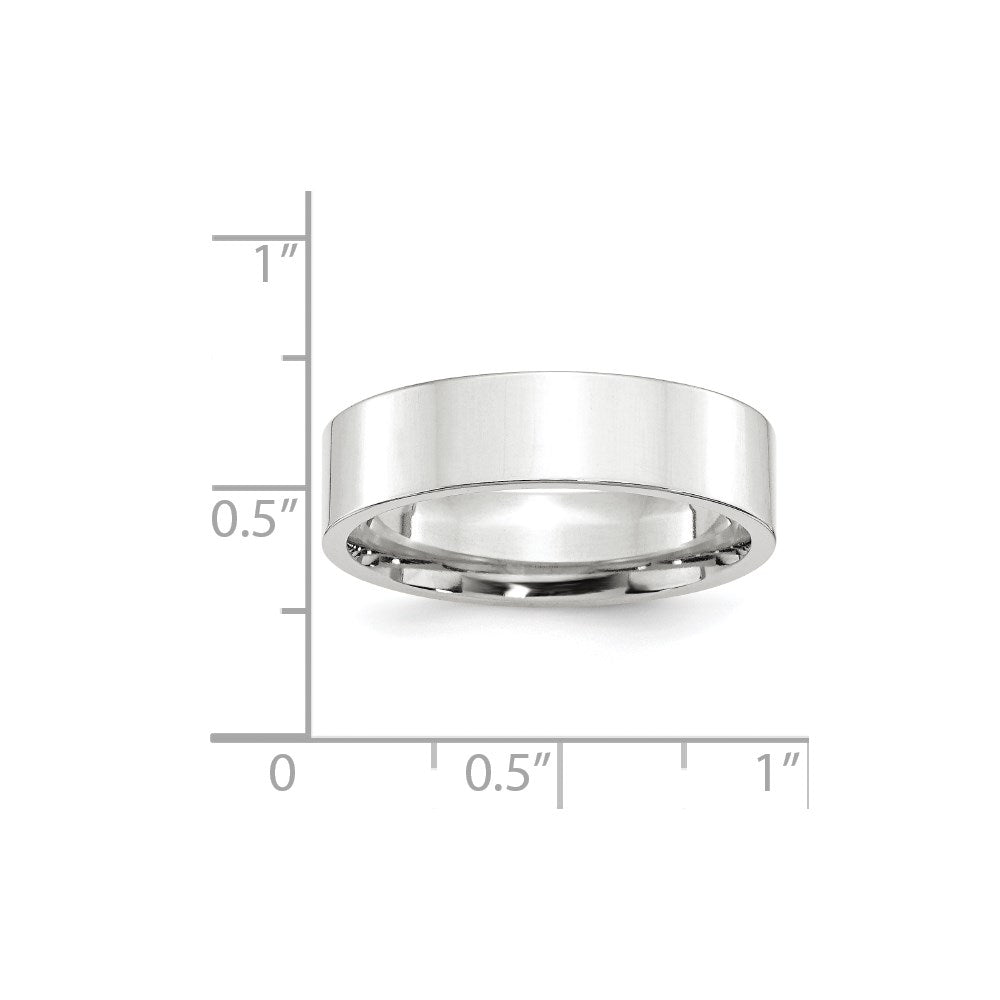 14KW 6mm Standard Flat Comfort Fit Band