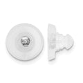 Silicone Sliders 14k WG Disk 1 Pair