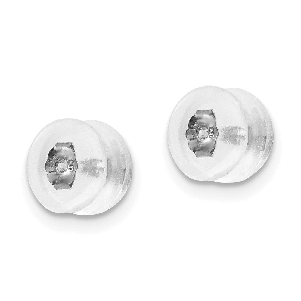 Silicone Sliders 14k WG Skewback Mushroom 1 Pair