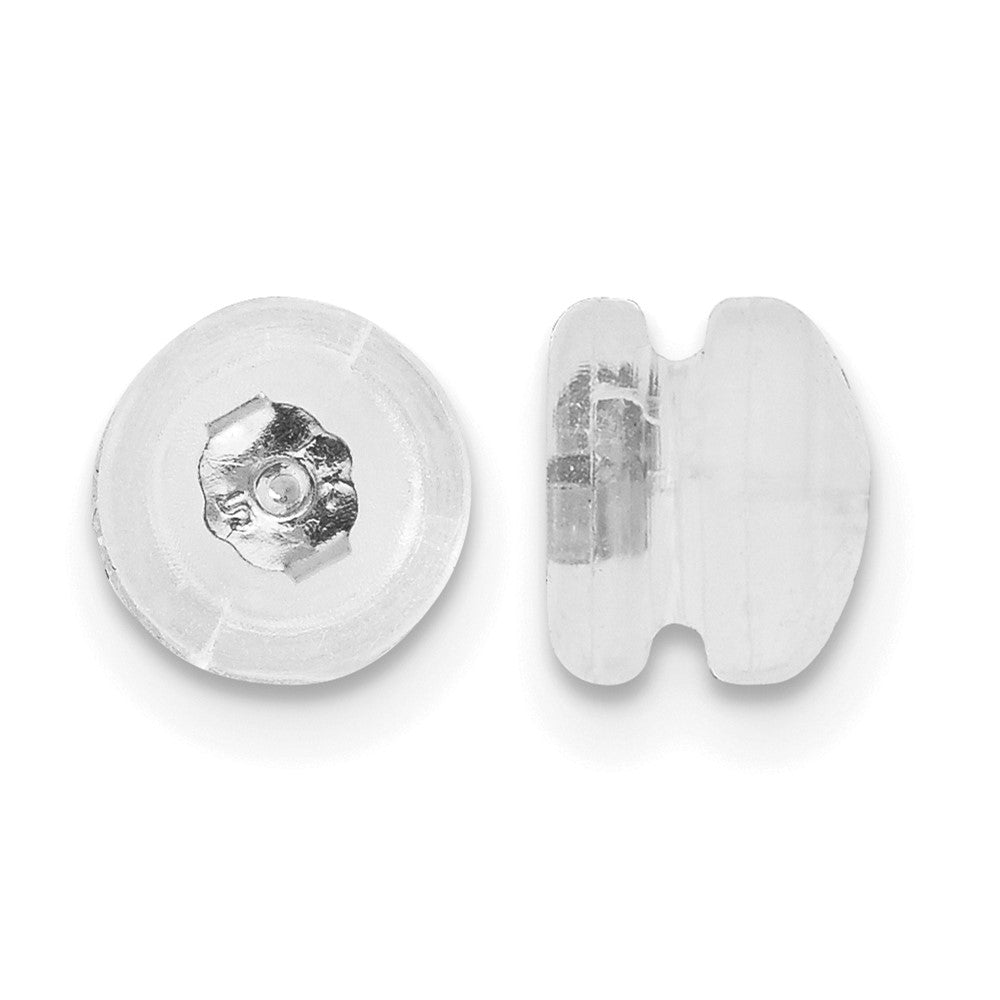 Silicone Sliders 14k WG Skewback Mushroom 1 Pair
