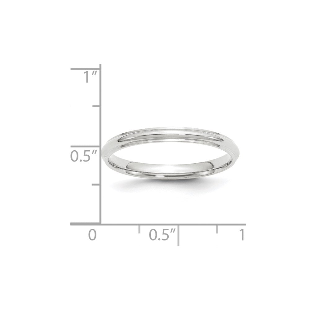 14KW 2.5mm Half Round with Edge Band