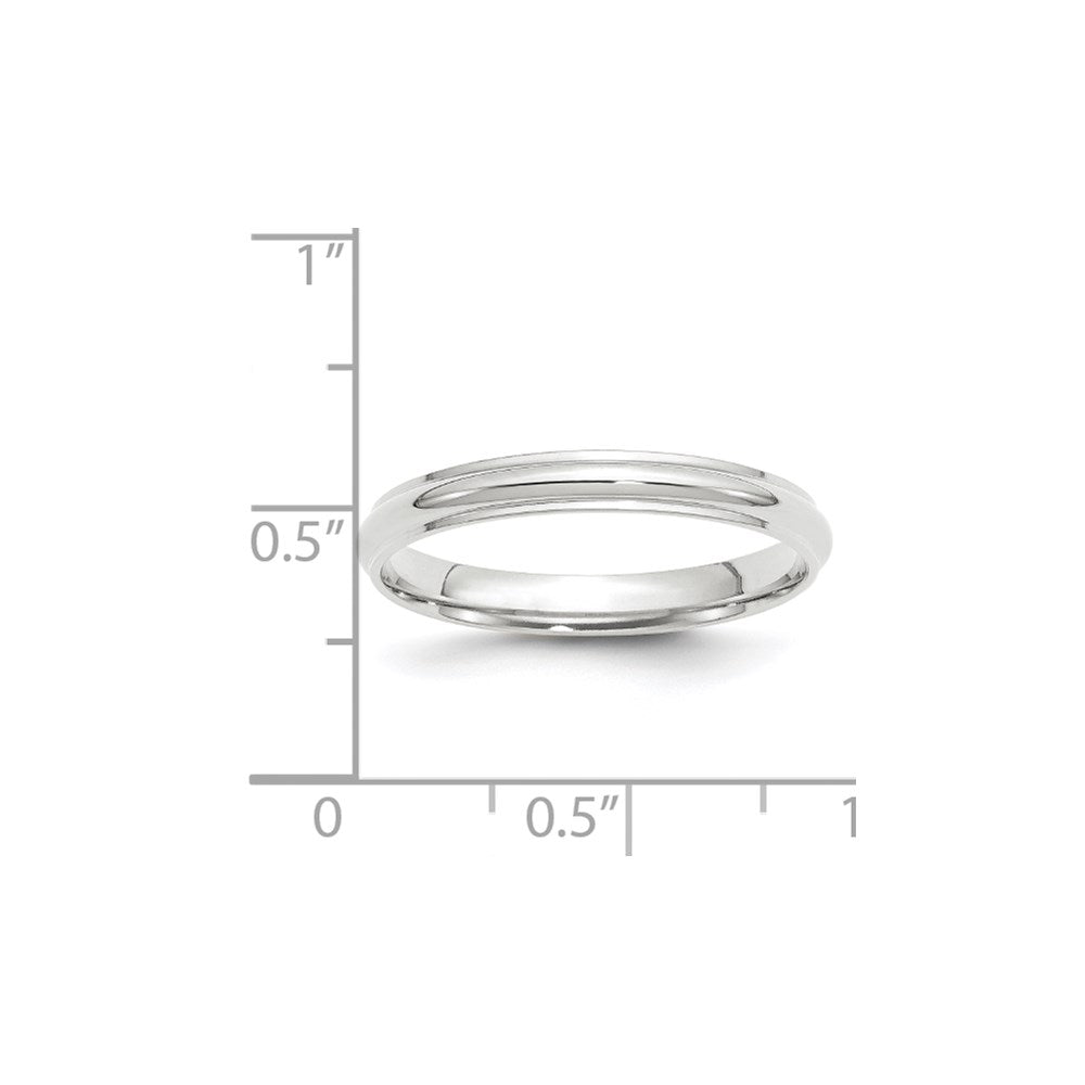 14KW 3mm Half Round with Edge Band