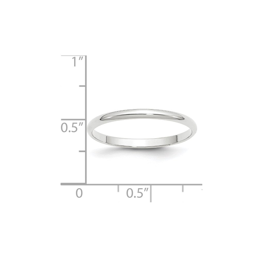 14KW 2mm LTW Half Round Band