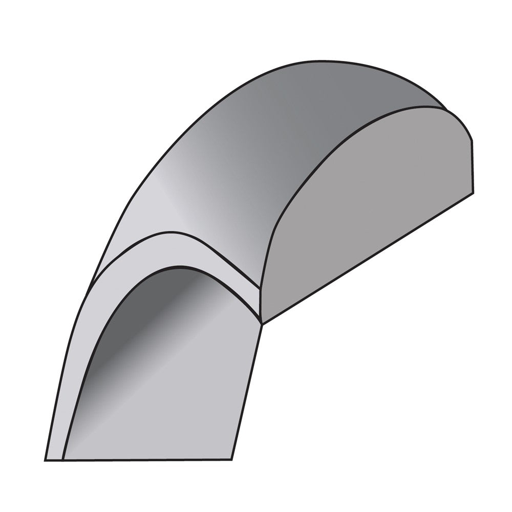 14KW 4mm LTW Half Round Band