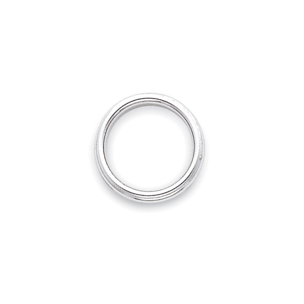 14KW 3mm Milgrain Half Round Band