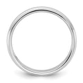 10KW 3.5mm Milgrain Half Round Band