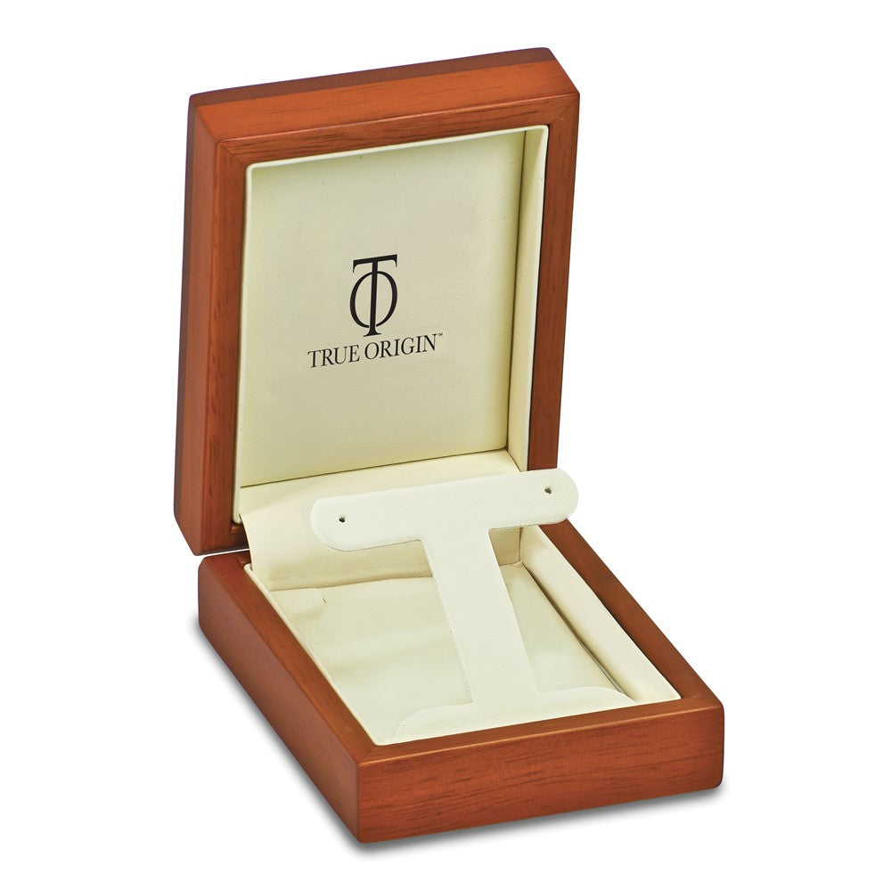 14k White Gold AA Diamond Earring Jacket