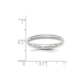 10KW 3mm Milgrain Comfort Fit Band