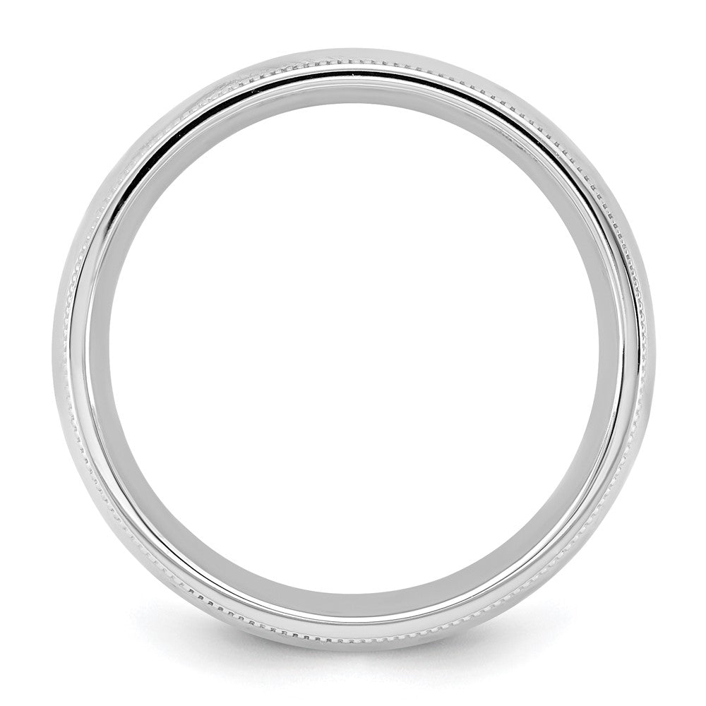 10KW 5.5mm Milgrain Comfort Fit Band