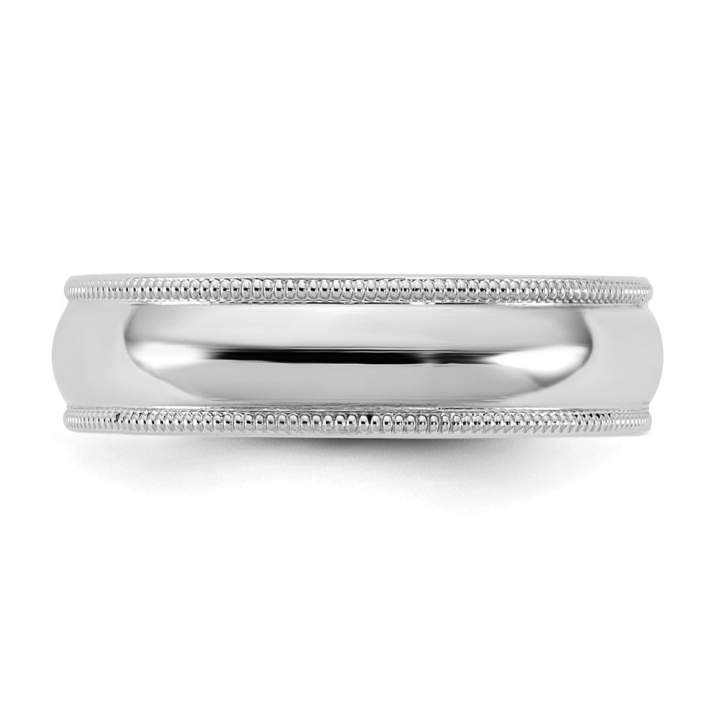 14KW 5.5mm Milgrain Comfort Fit Band