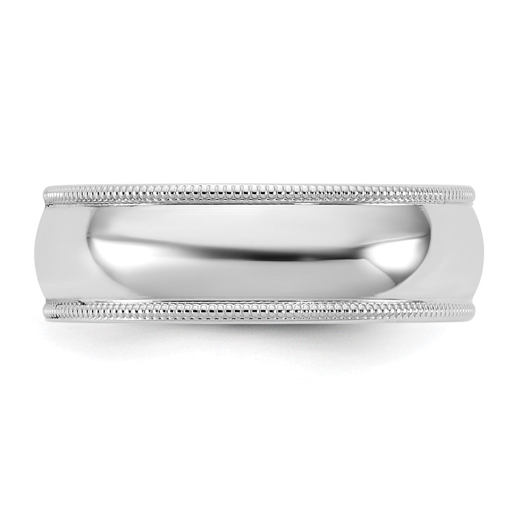 10KW 6.5mm Milgrain Comfort Fit Band