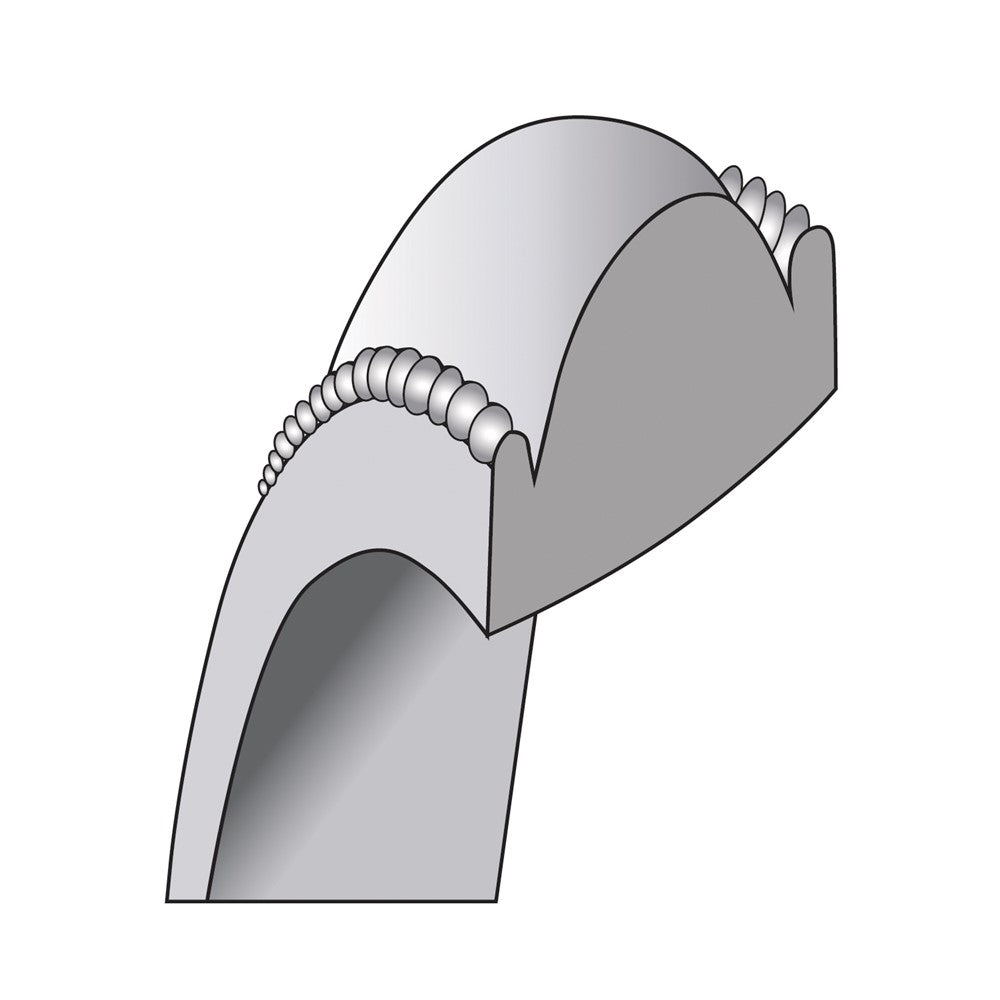 Sterling Silver 10mm Comfort Fit Milgrain Band