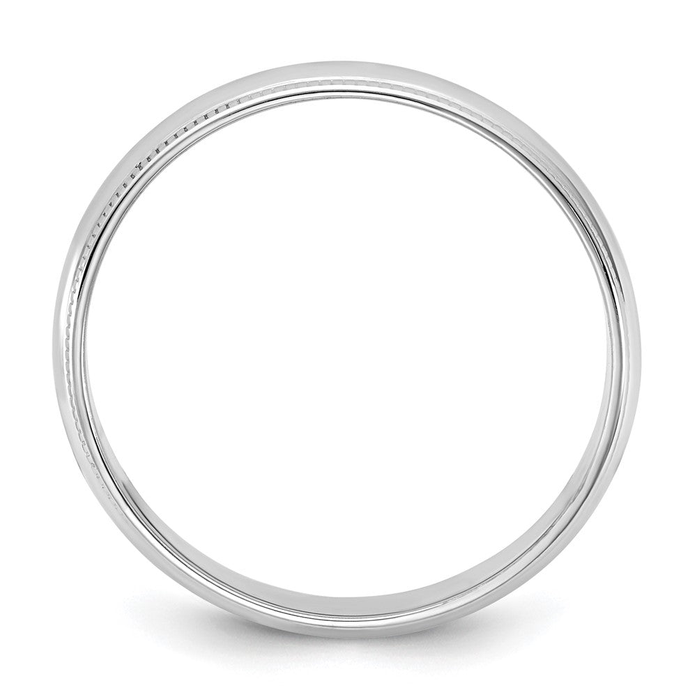 10KW 4.5mm LTW Milgrain Half Round Band