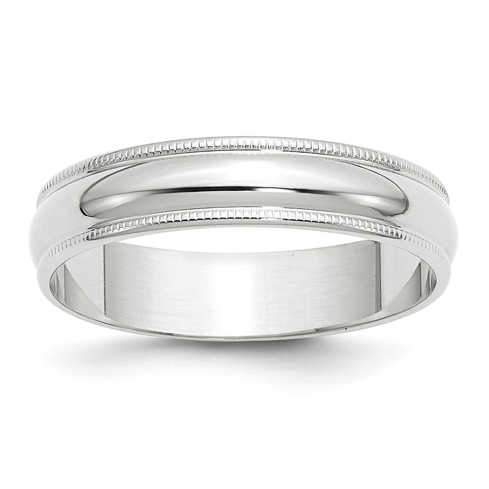 10KW 5mm LTW Milgrain Half Round Band