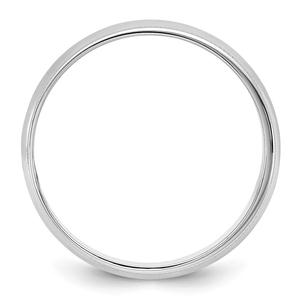 10KW 5.5mm LTW Milgrain Half Round Band